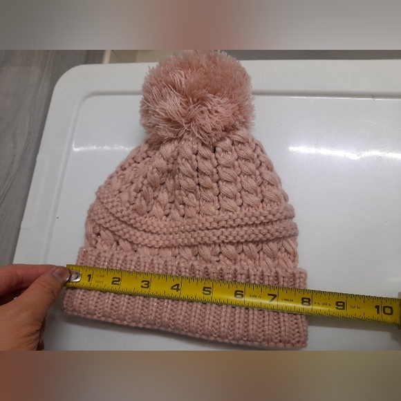 Max Studio - Blush Pink Winter Toque Hat - NWT - Picture 8 of 9